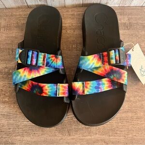 Chaco Sandals Men’s New Tie Dye Size 10